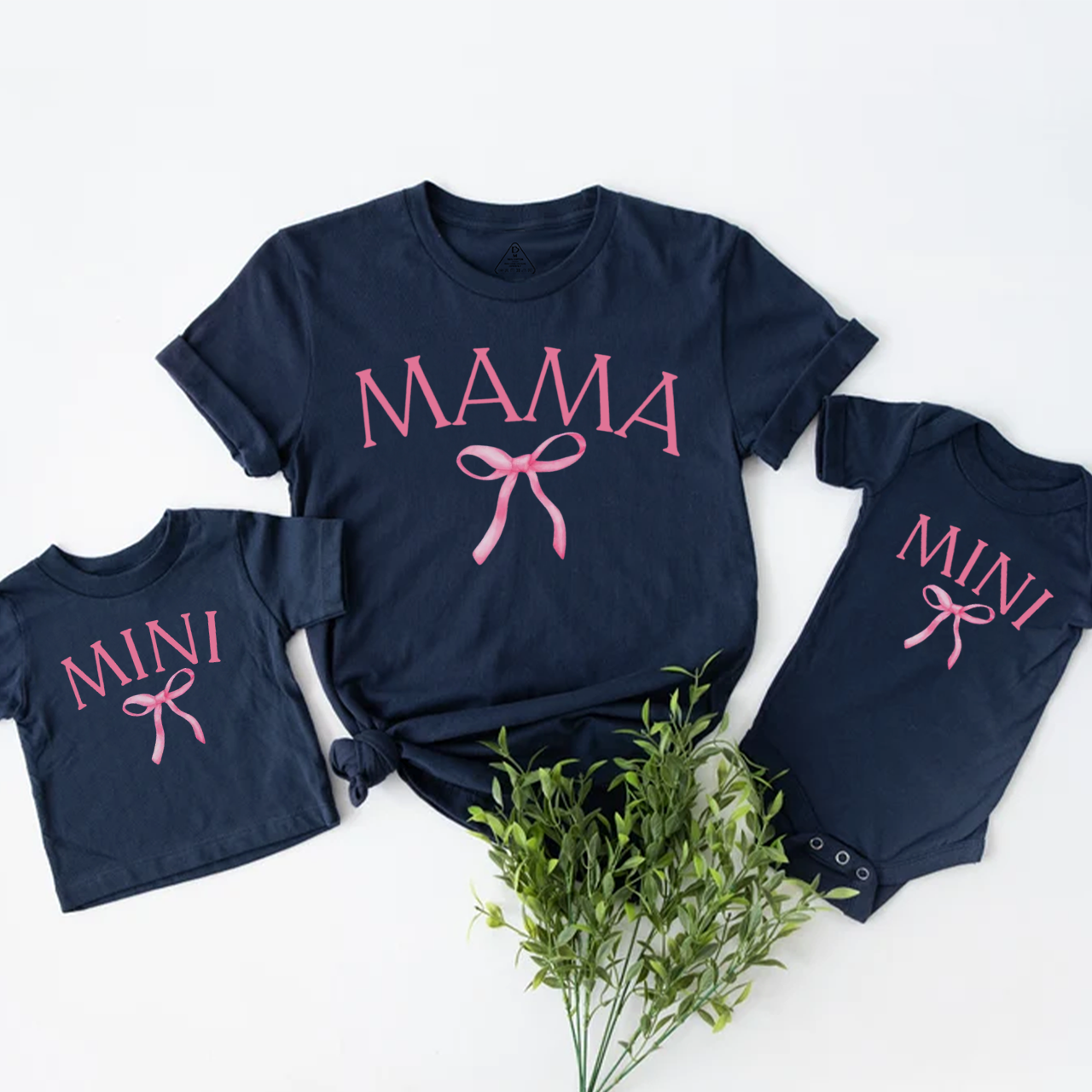 Bow Mommy And Me Matching Tees