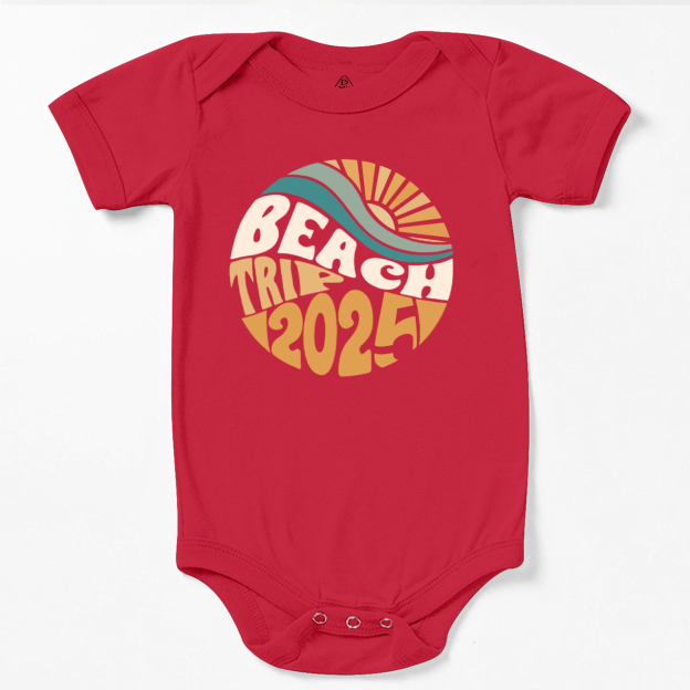 Beach Trip 2025 Bodysuit For Baby