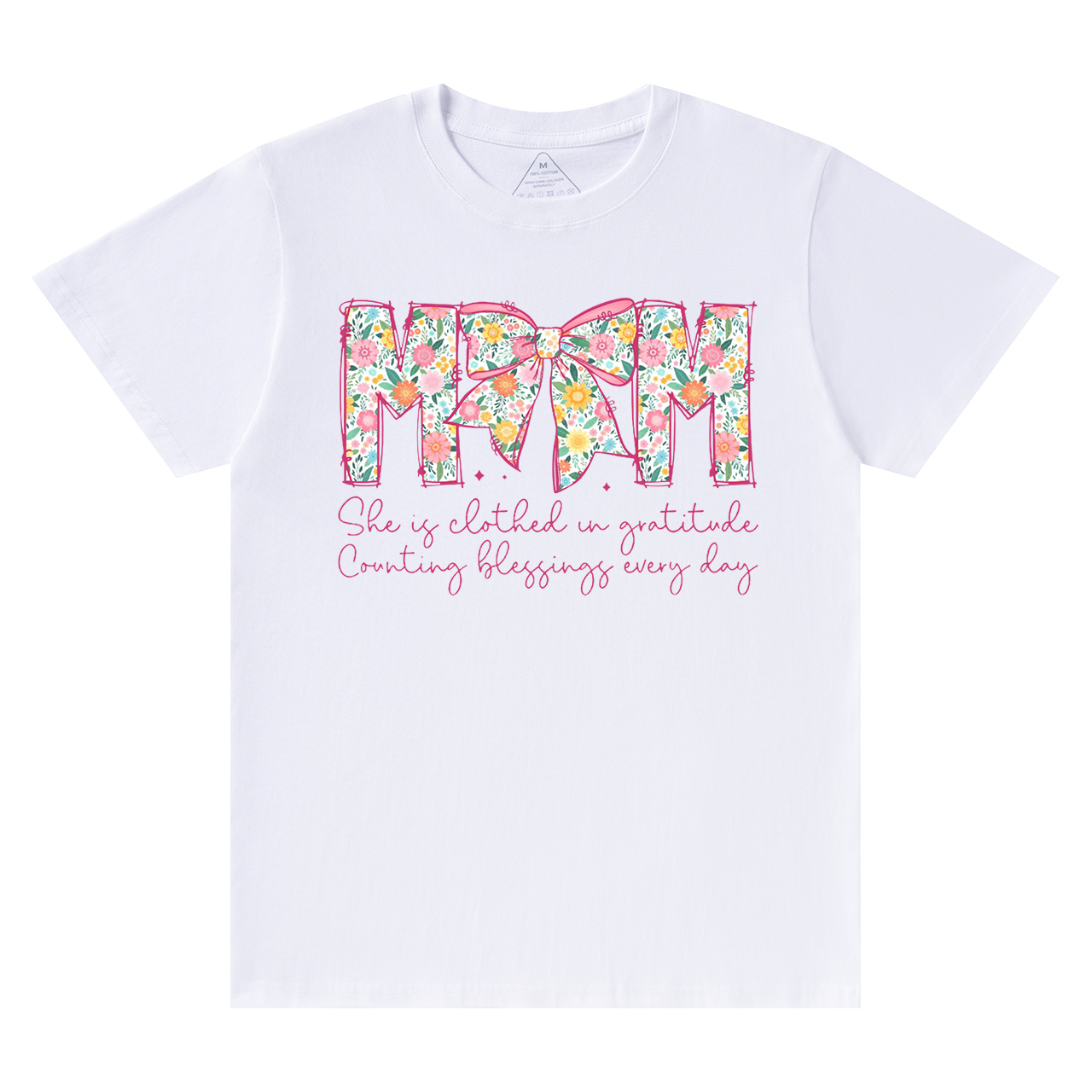  She Is Clothed In Gratitude Mama T-Shirts