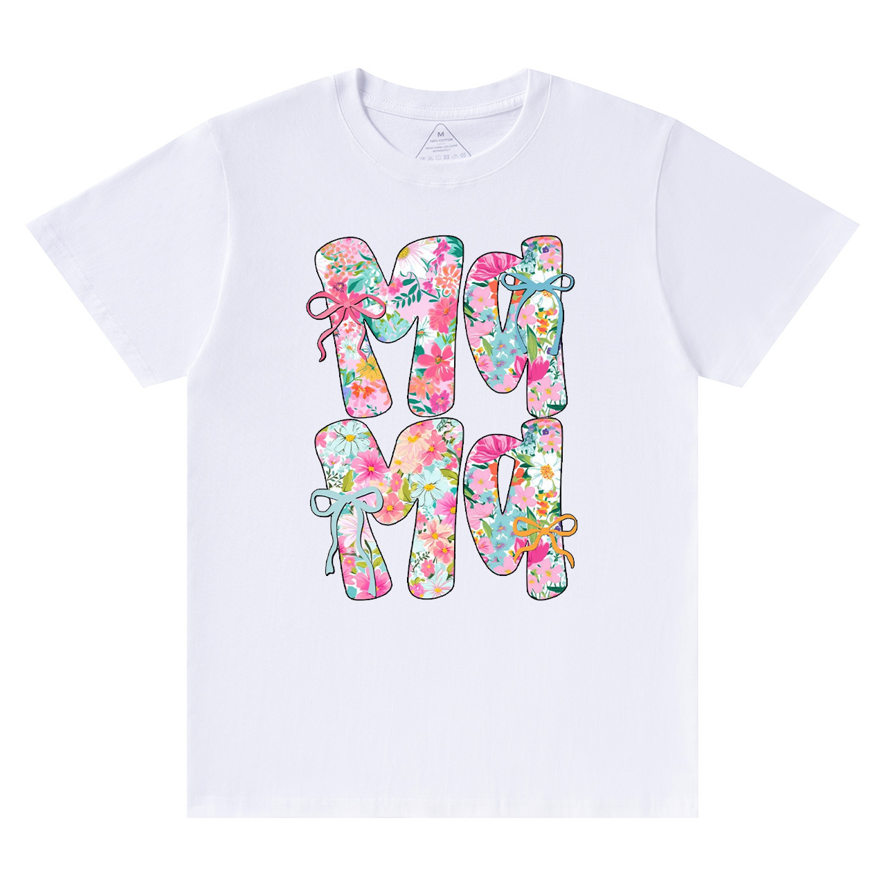 Colorful Flowers Mama T-Shirts