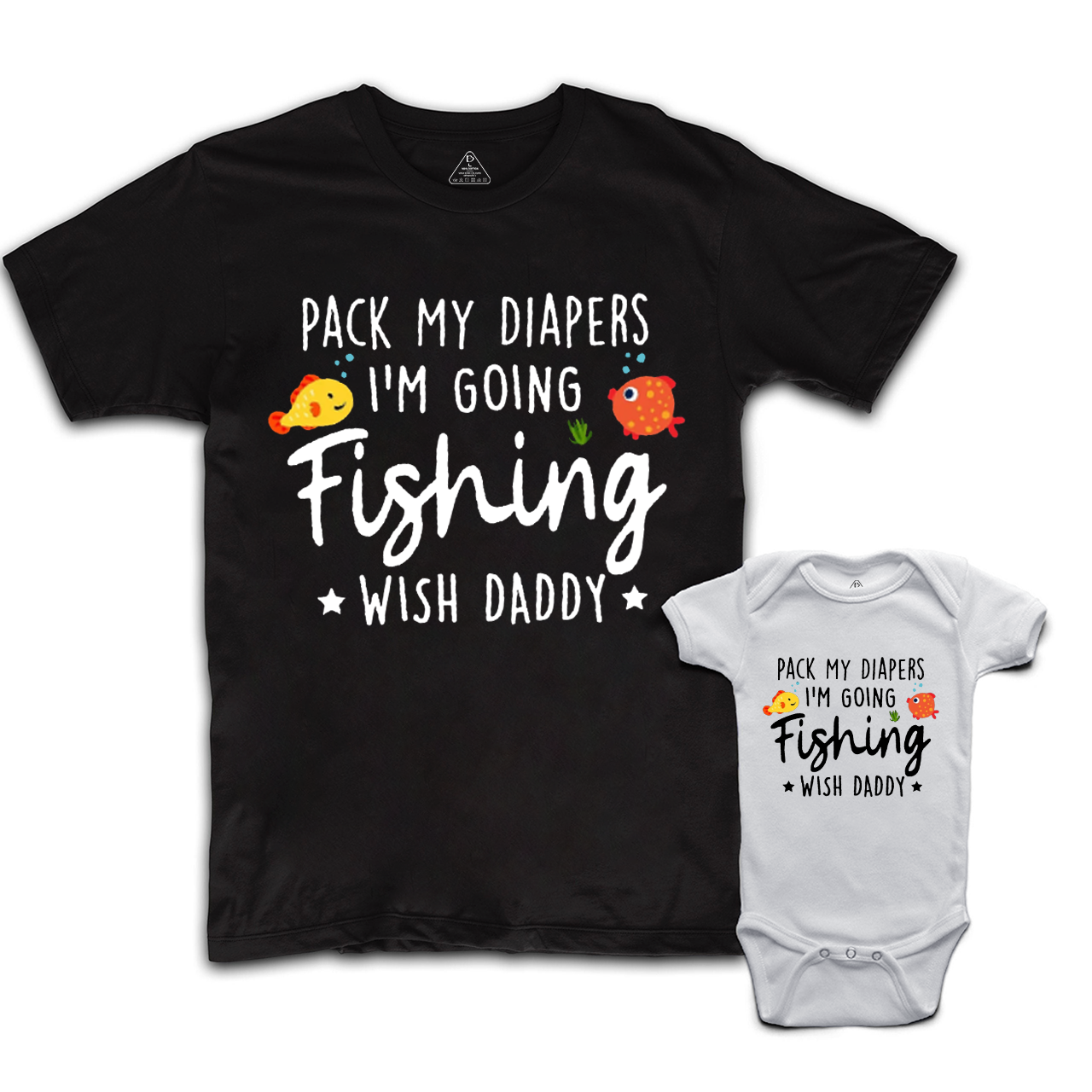 Pack My Diapers Dad&Me Matching Shirts