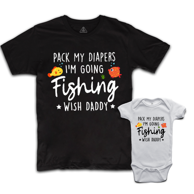 Pack My Diapers Dad&Me Matching Shirts
