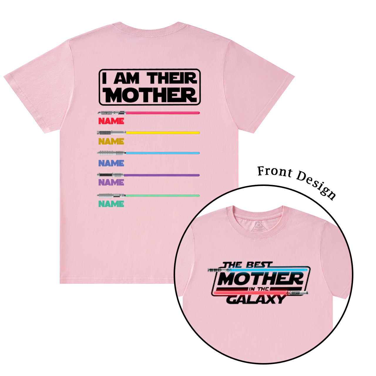 Personalized I Am Their Mother SW Mama T-Shirts