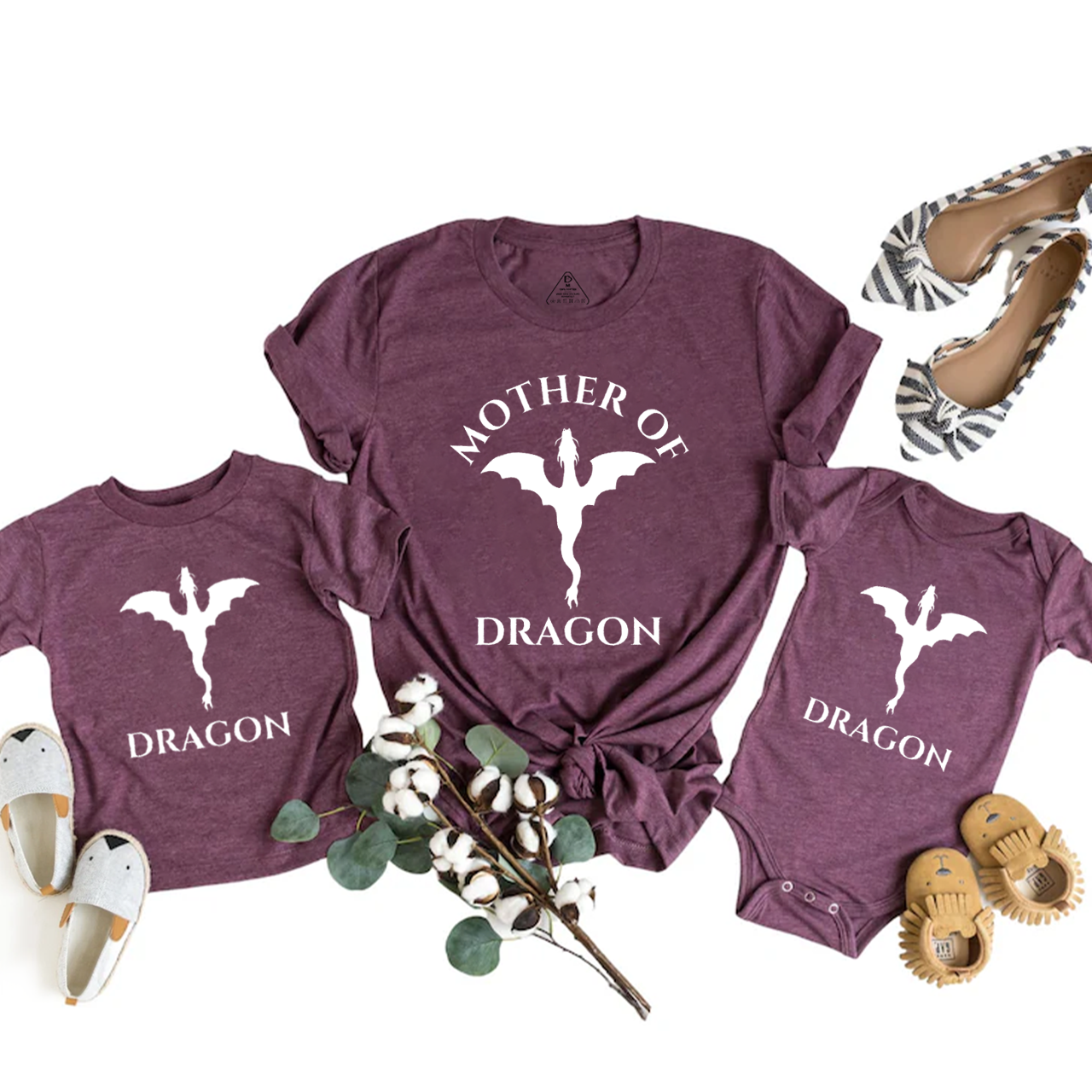 Mother of Dragons Mom&Me Matching Tees