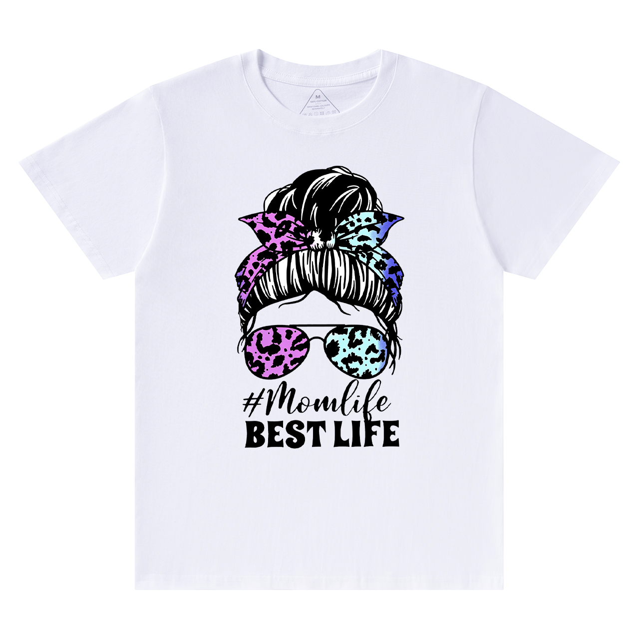 Mom Life Messy Bun Mom Shirt