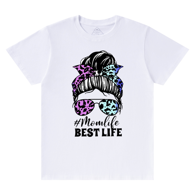 Mom Life Messy Bun Mom Shirt