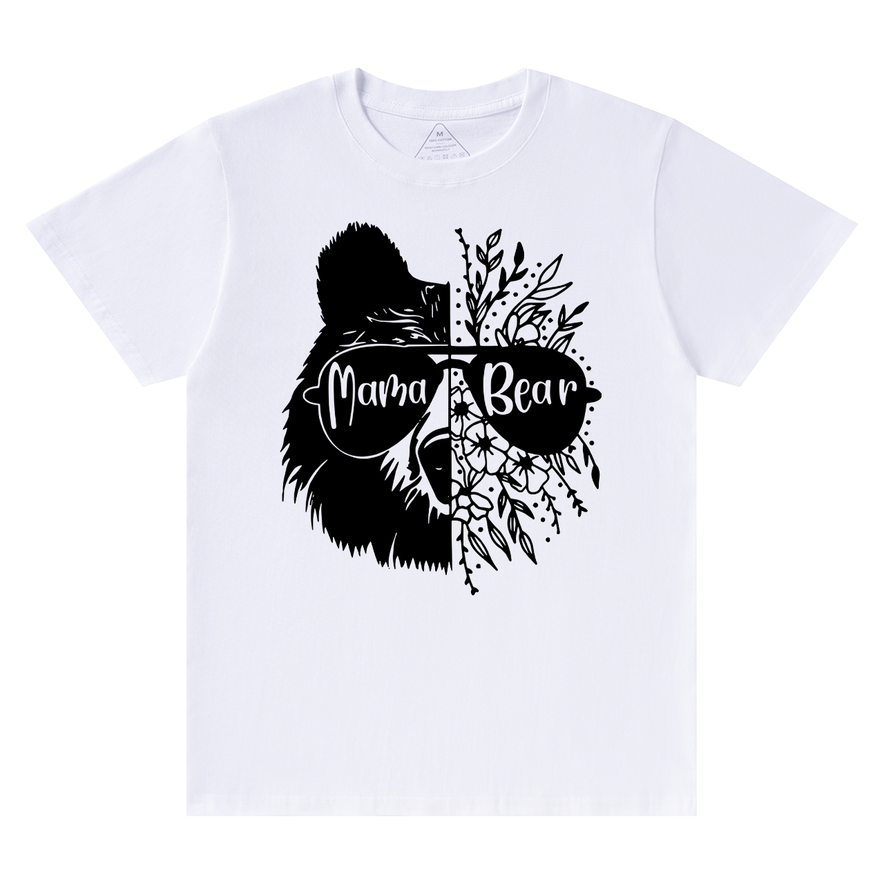 Mama Bear Whit Glasses T-Shirt