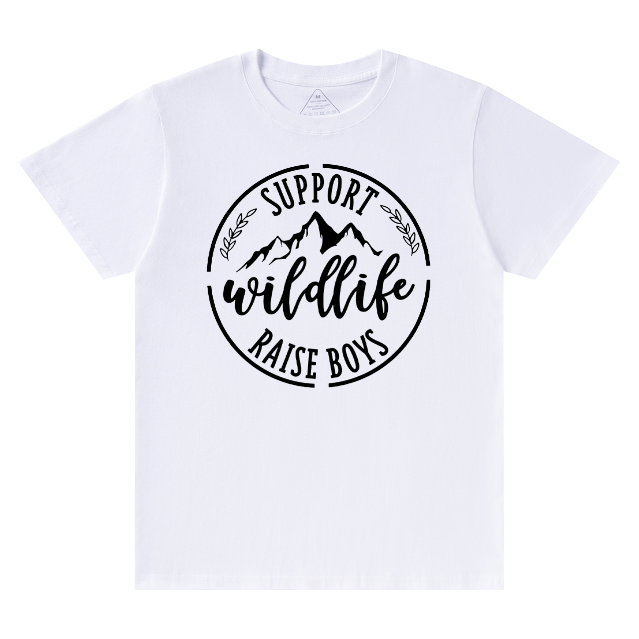 Support Wildlife Raise Funny Mom Gift Shirt