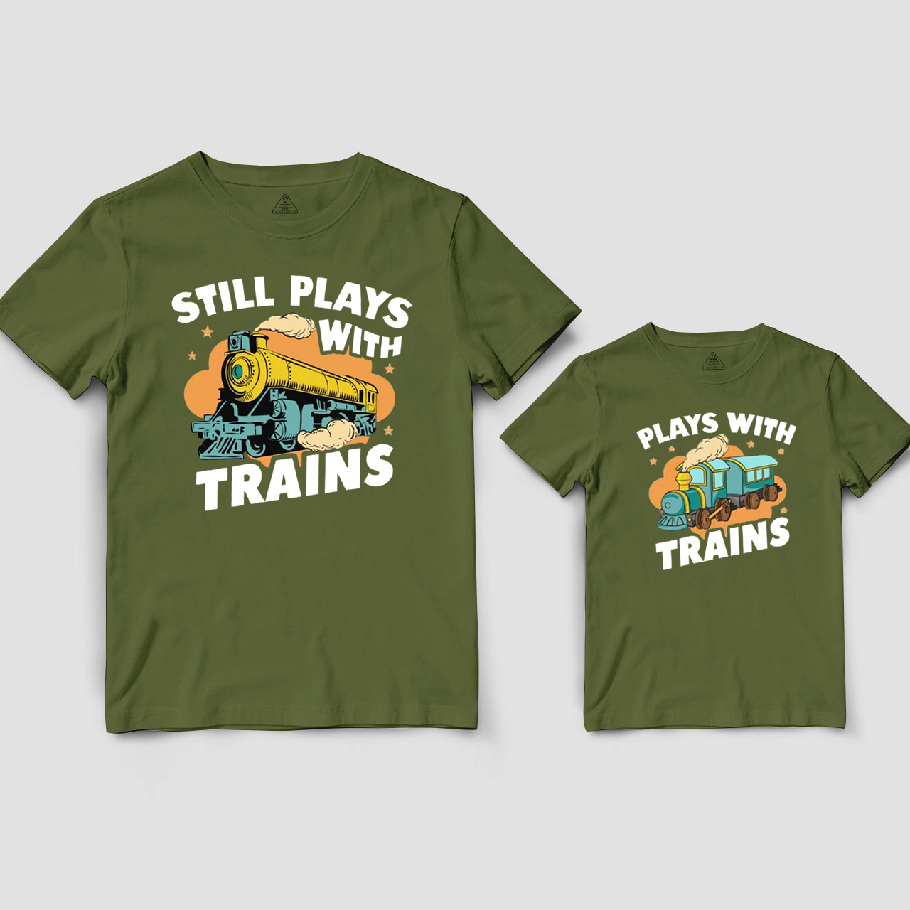 Daddy & Me Matching T-Shirts – Plays With Trains