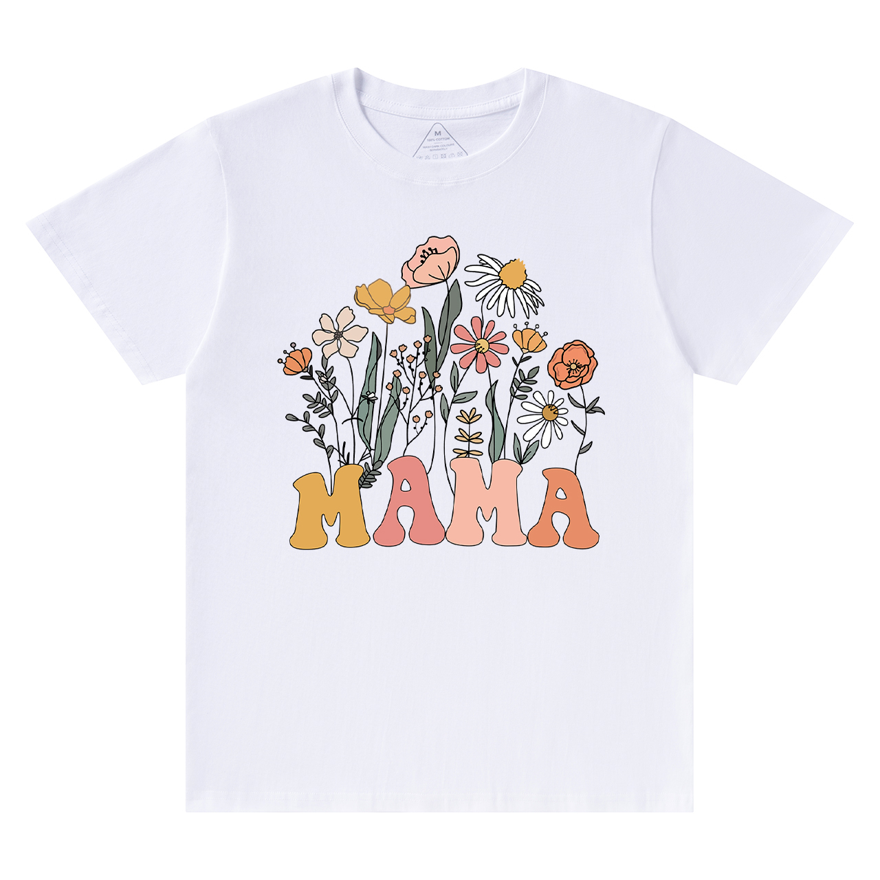 Retro Wildflowers New Mom Gift Shirt Sale-Beepumpkin™