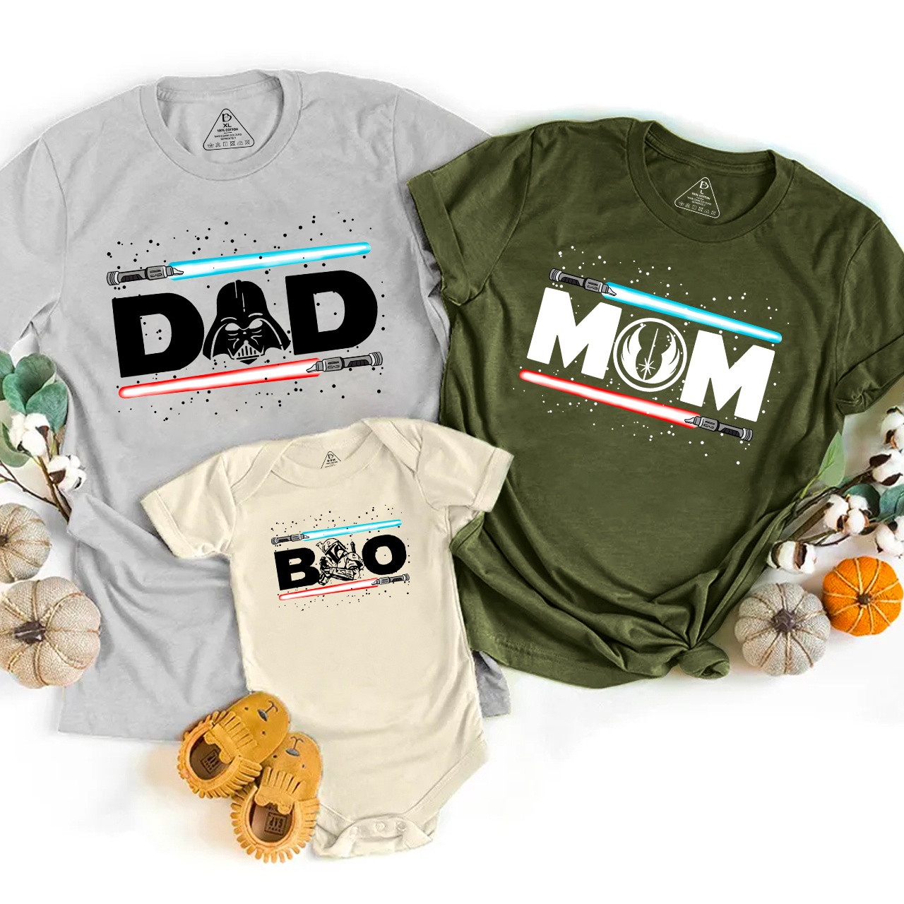 Personalized Galaxy Family Matching Tees Beepumpkin