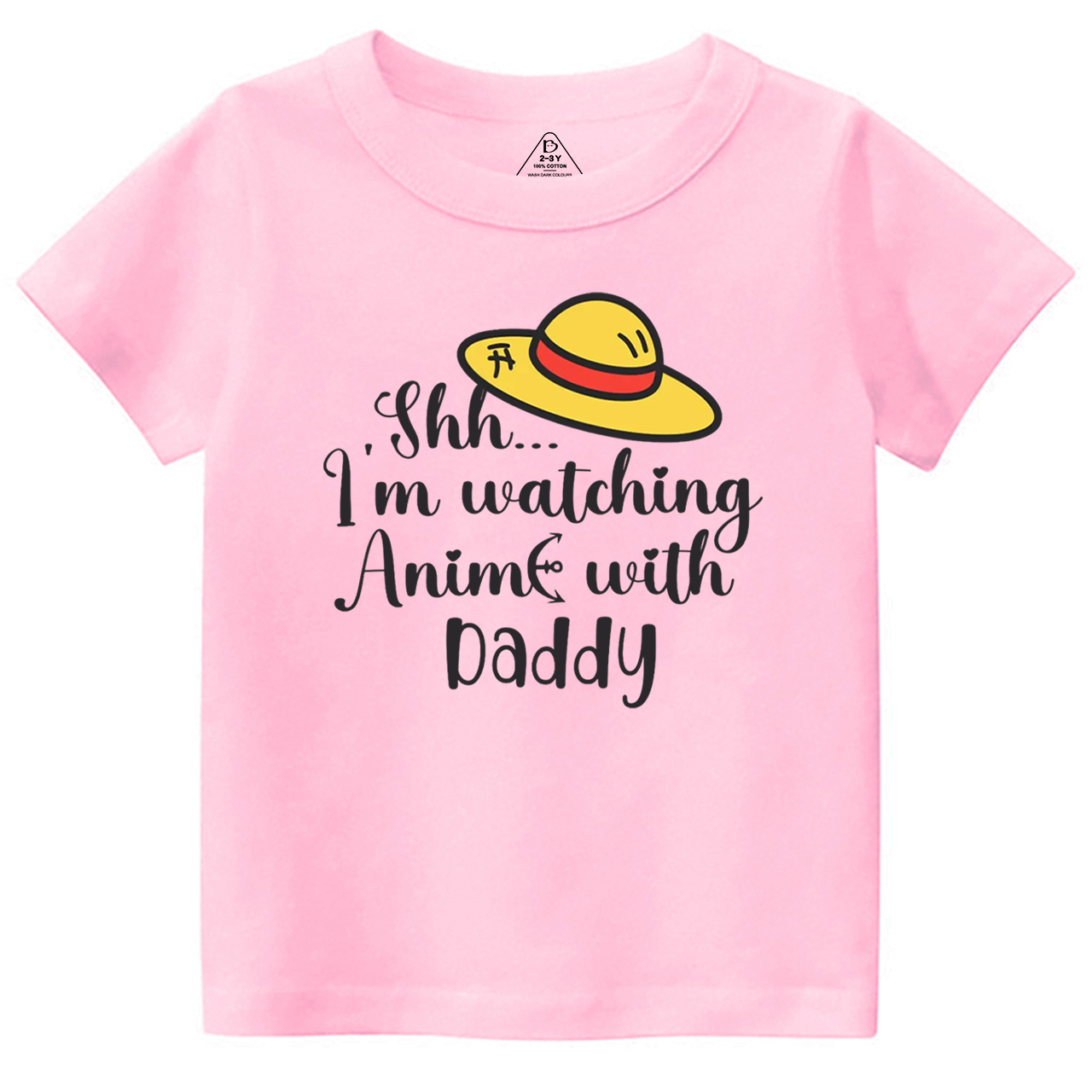 I’m Watching Anime With Daddy Toddler&Kid's Tees Beepumpkin