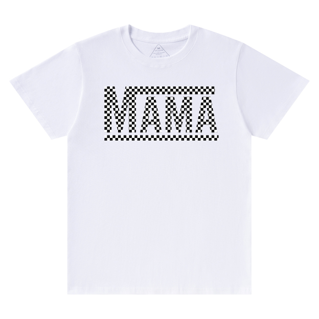 Checkered Mama Retro Shirt
