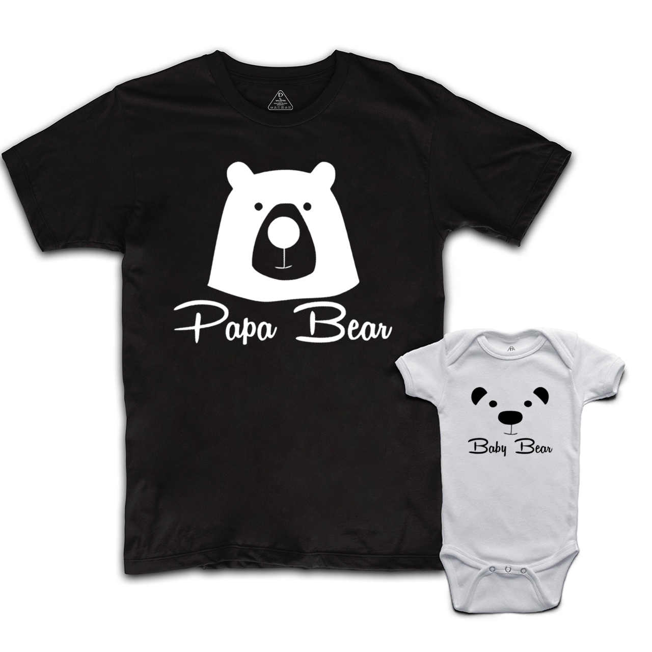 Papa Bear Baby Bear Dad&Me Matching Shirts