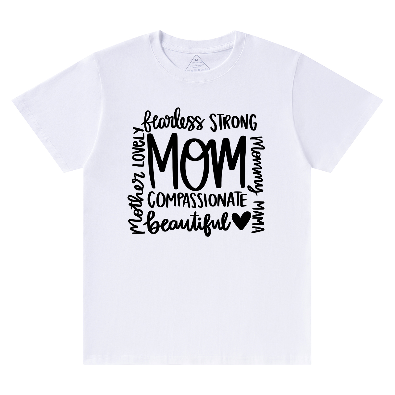 Hand Lettered Mom Quotes Shirt