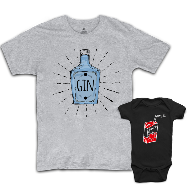 Gin And Juice Matching Dad and me Shirt