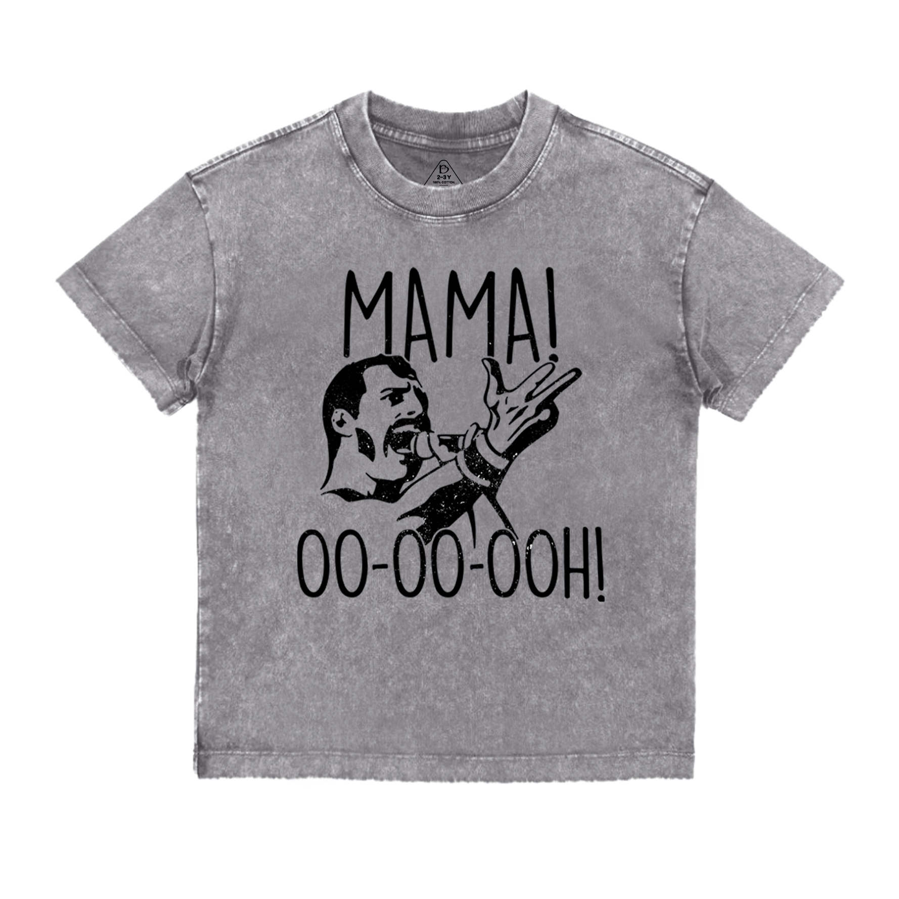 Unique Funny Iyrics Toddler&Kids Washed Tees