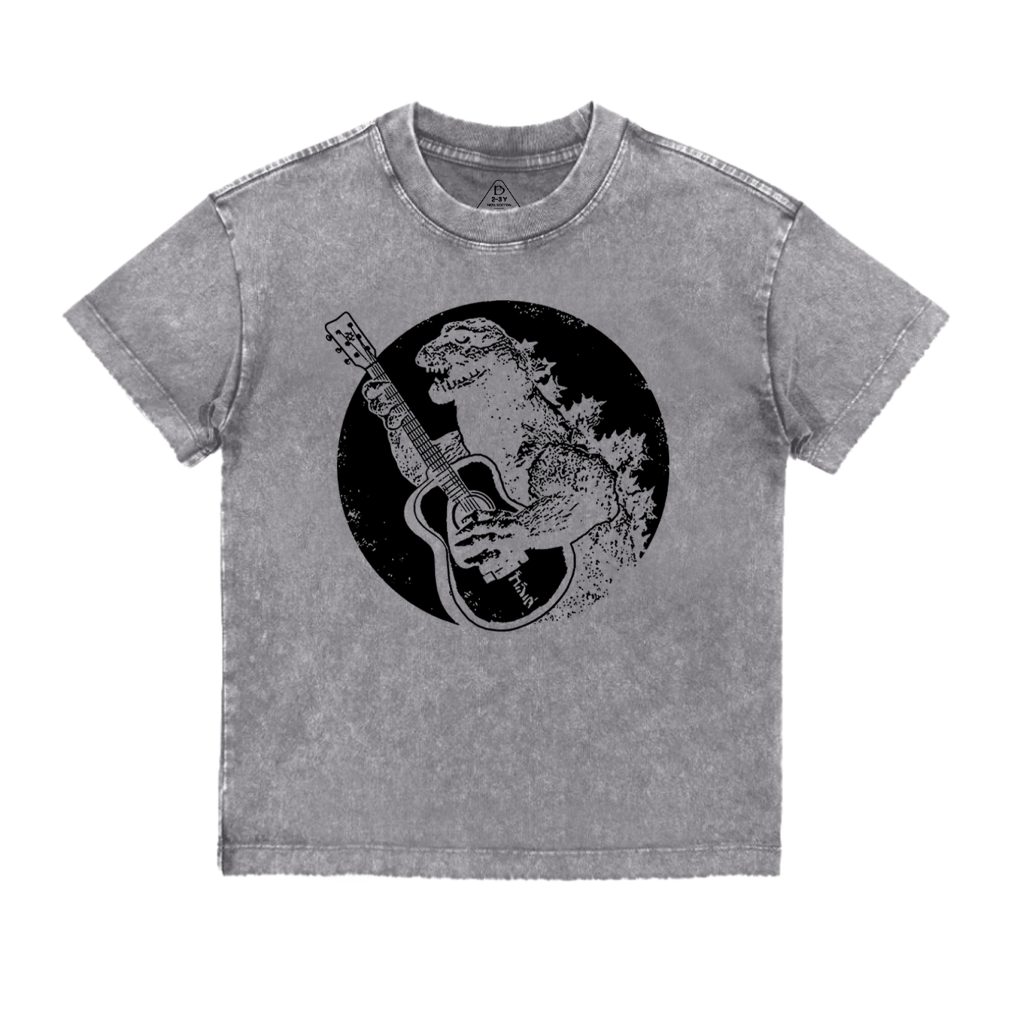  Funny Vintage Guitar Toddler&Kids Washed Tees           Sale-Beepumpkin™
