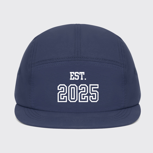 Personalized EST.XXX Dad And Son Five Panel Matching Hat