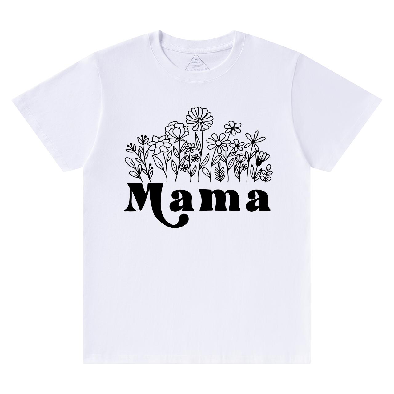 Mama Wildflowers Retro Gift Shirts