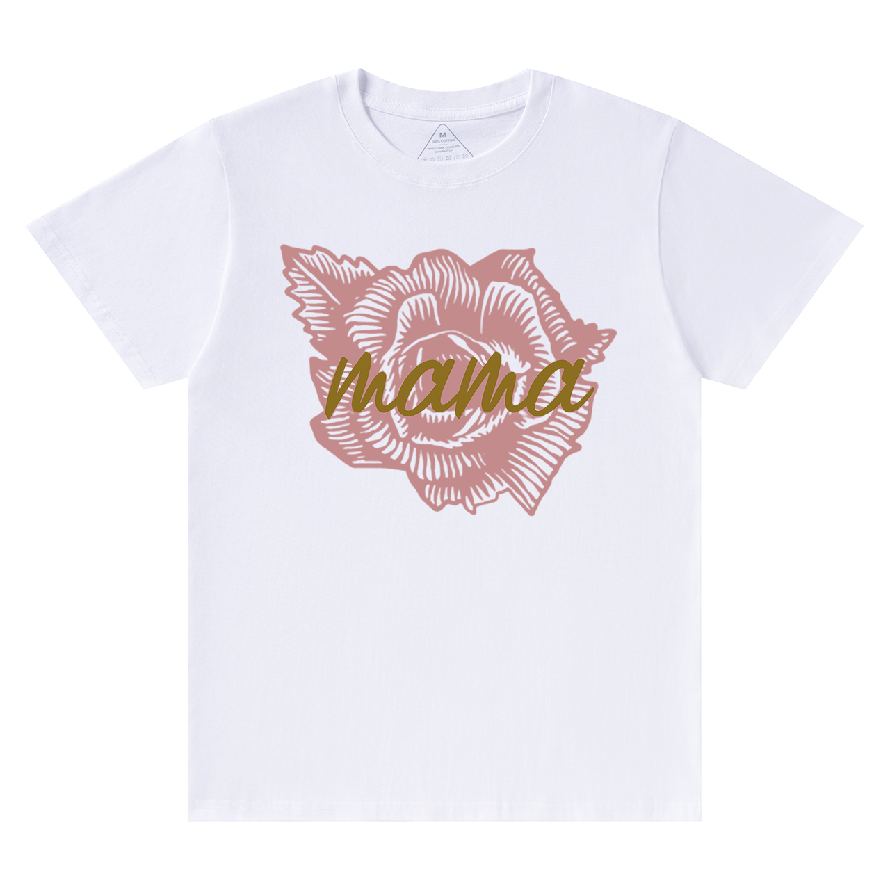 MAMA Flower Design Classic Mom Shirt Sale-Beepumpkin™