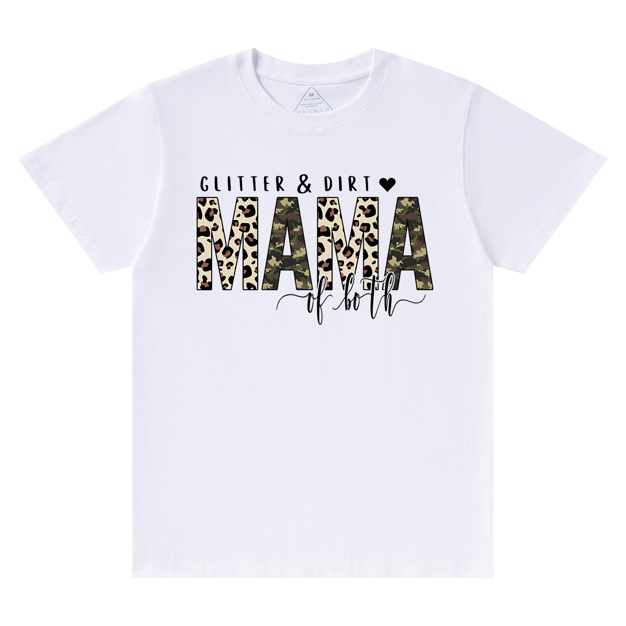 Glitter And Dirt Mama Of Both Shirt