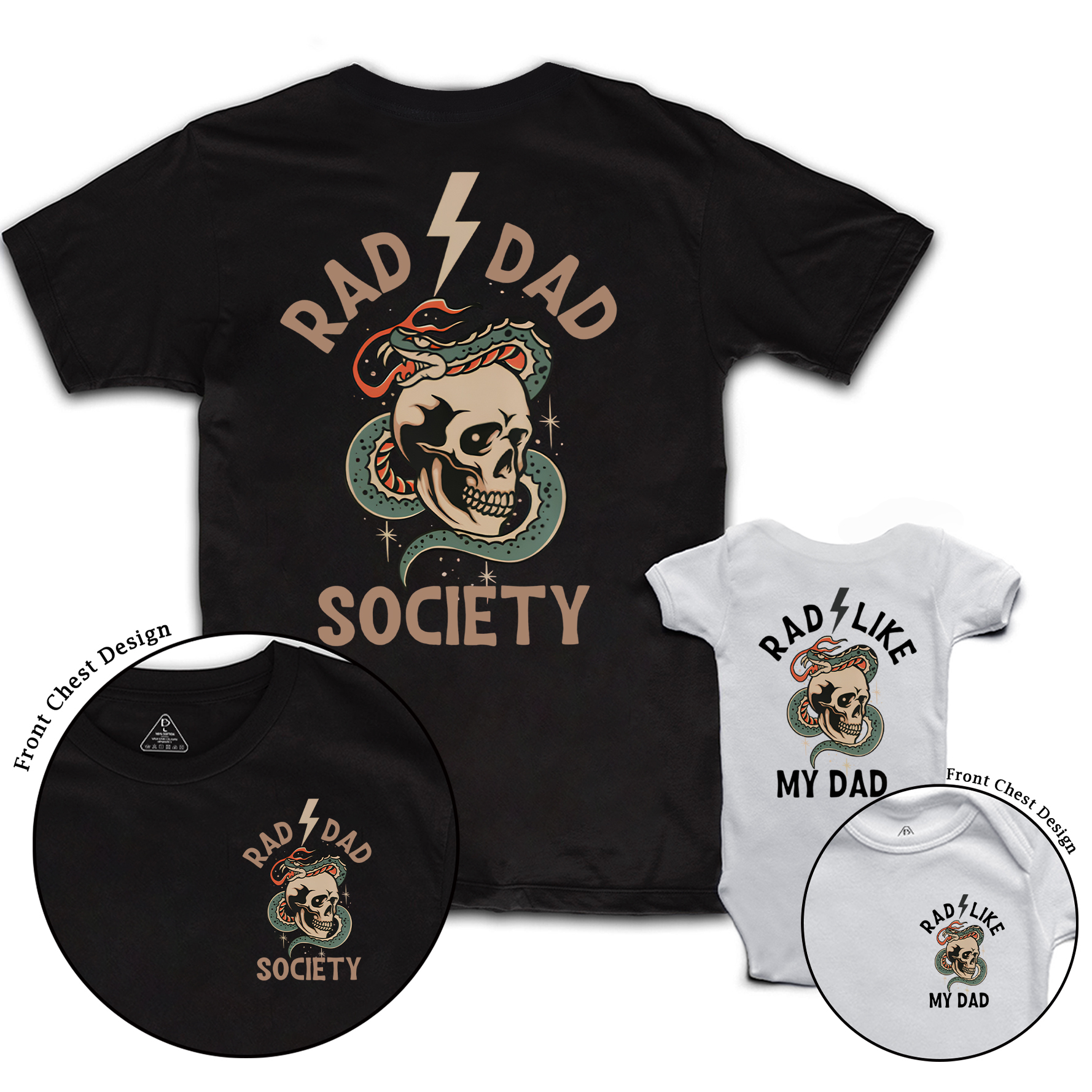 Rad Dad Society Dad&Me Matching Shirts