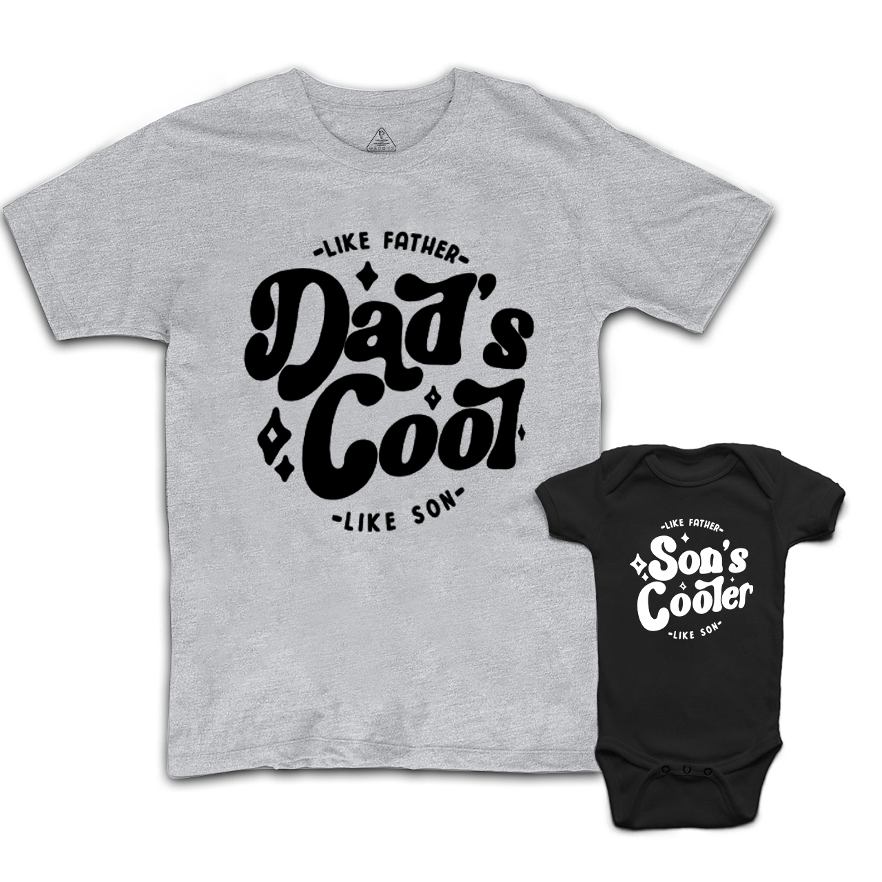 Dad's Cool Dad&Me Matching T-Shirts