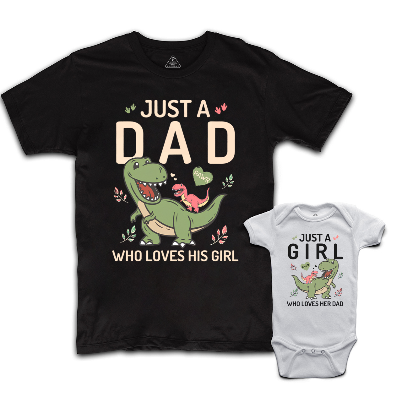 Personalized Who Loves His Boy Dad&Me Matching Shirts