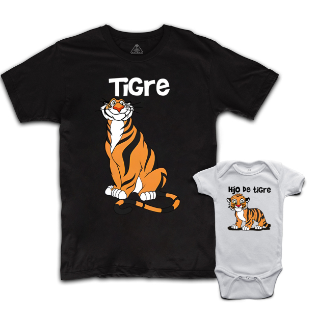 Hijo De Tigre Dad&Me Matching Shirts