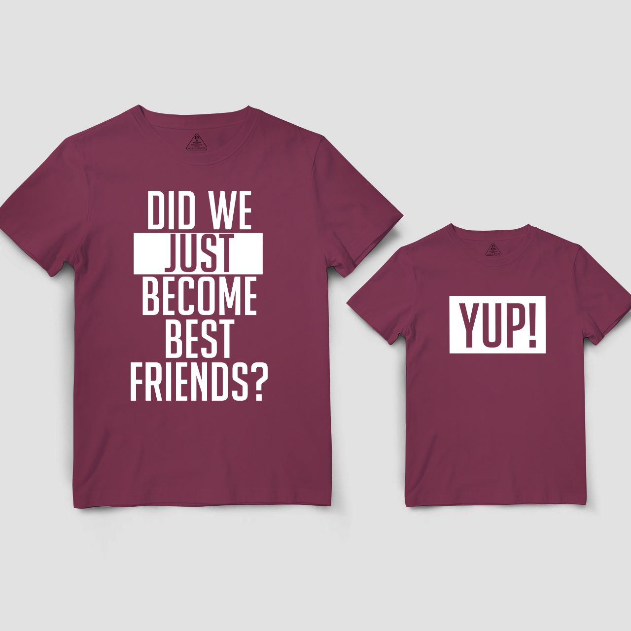 Did We Just Become Best Friends？YUP! Matching Shirts For Dad And Me