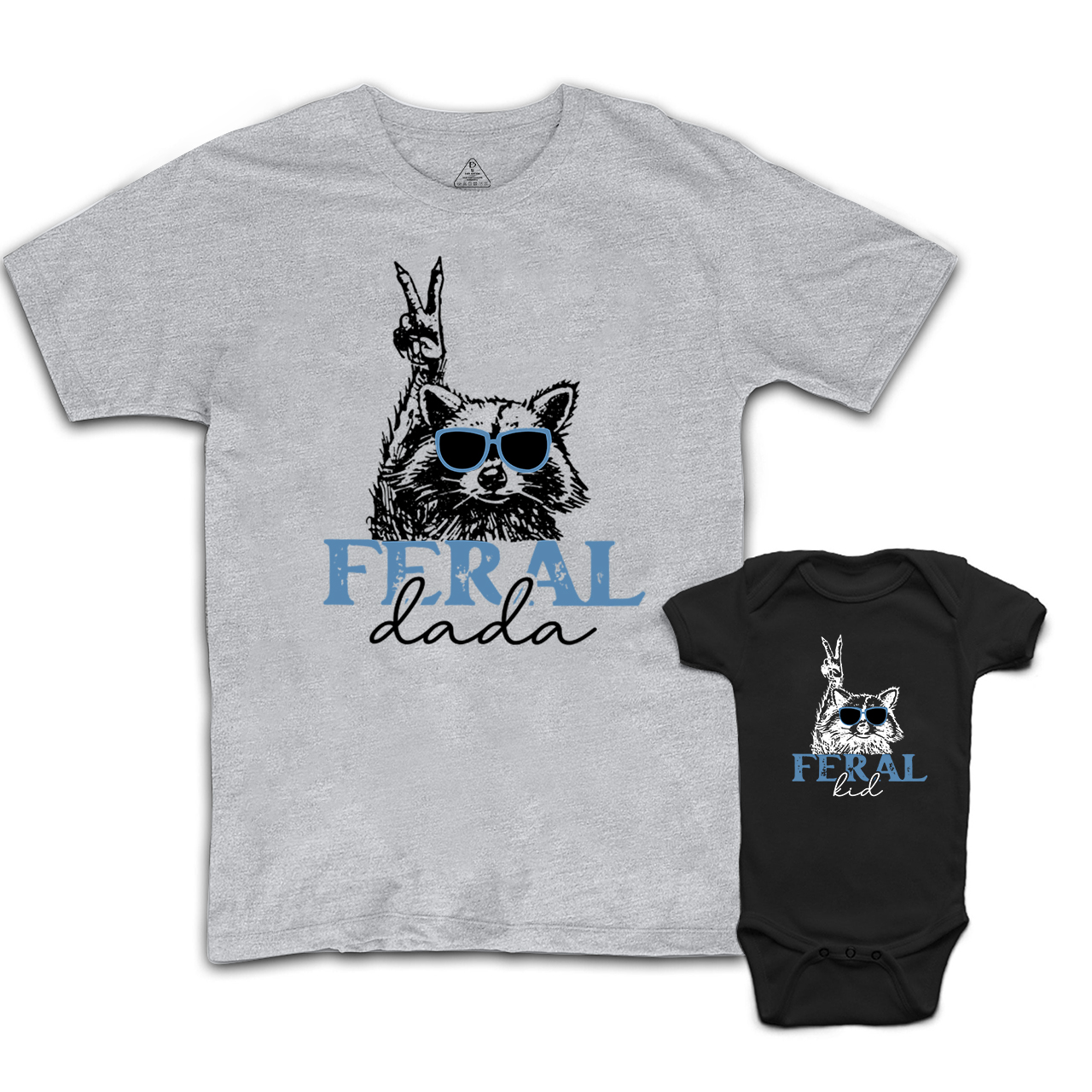 Personalized Wild Vibes Dad&Me Matching Shirts
