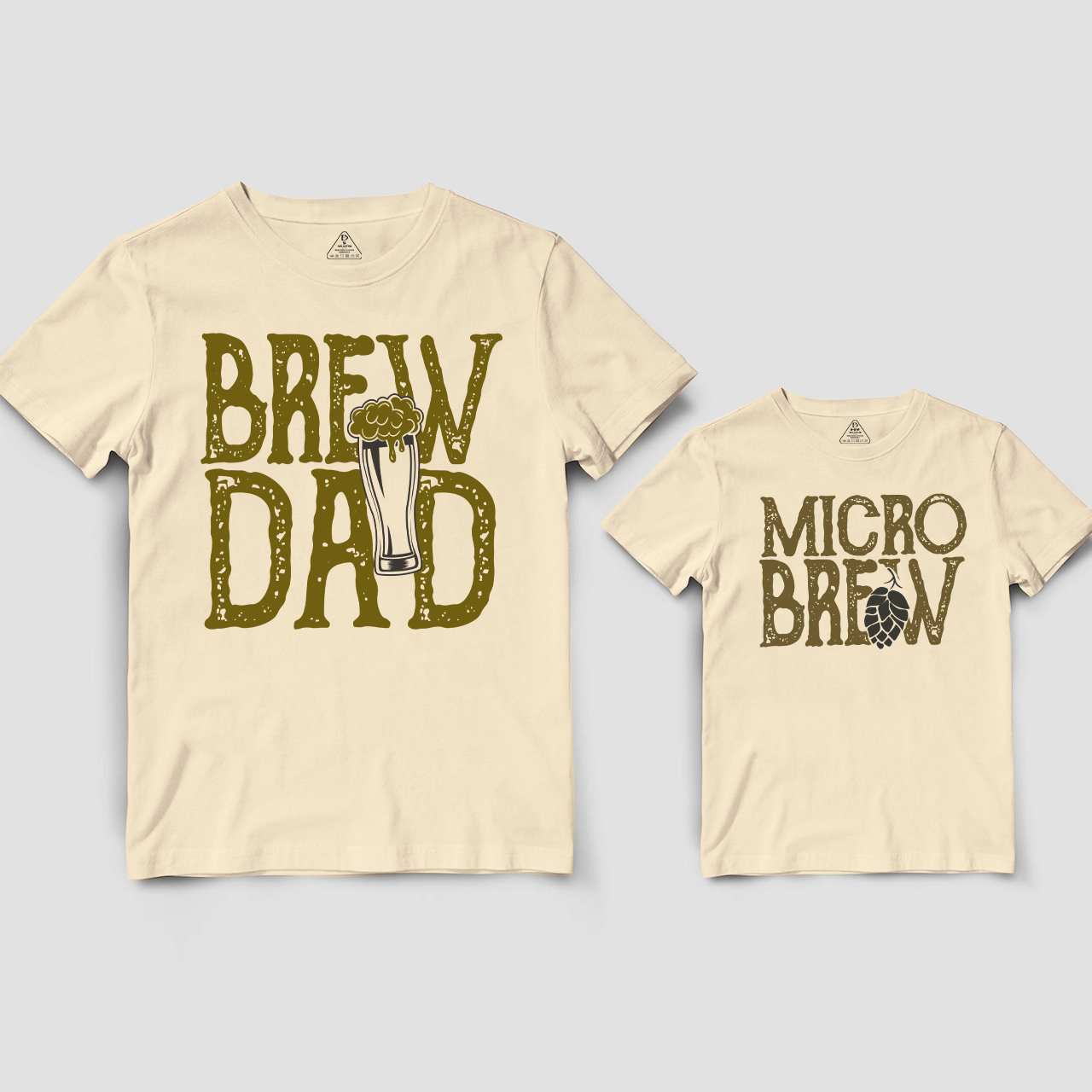 Brew Dad Micro Brew Matching Gift T-Shirts