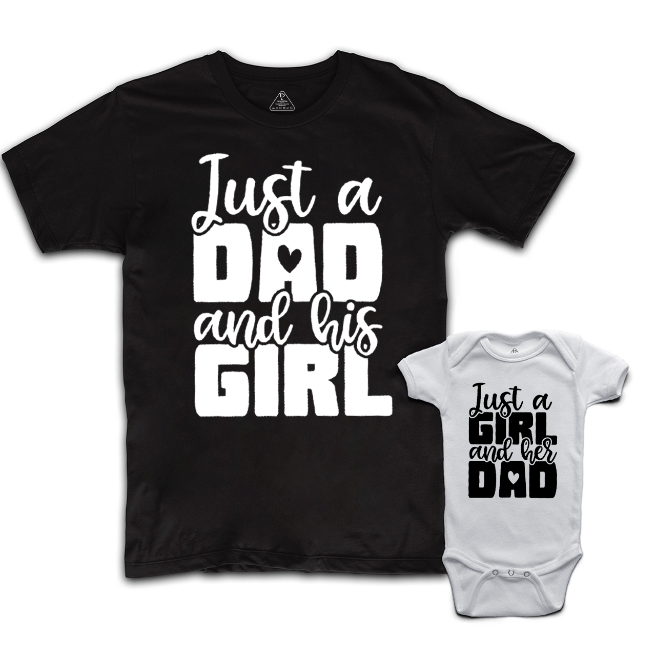 Just A Dad And His Girl Dad&Me Matching Shirts