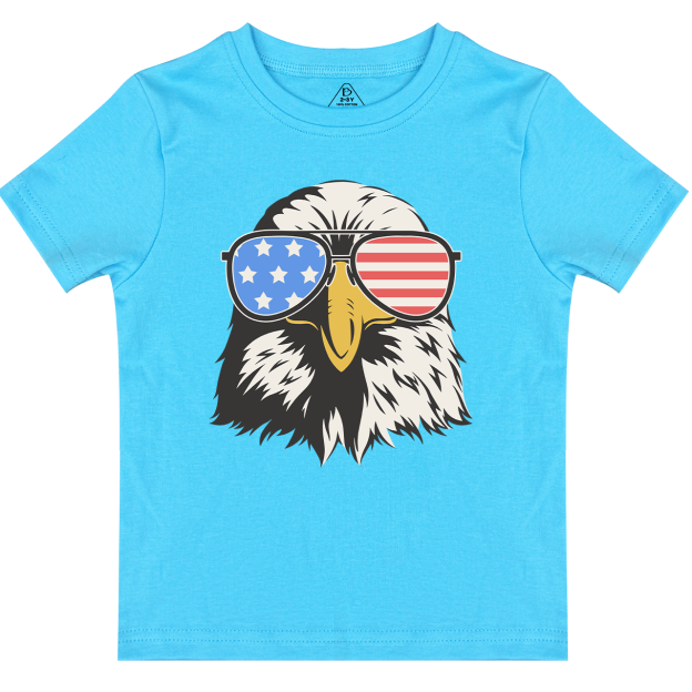 Patriotic 4th Of July Eagle Toddler Tees