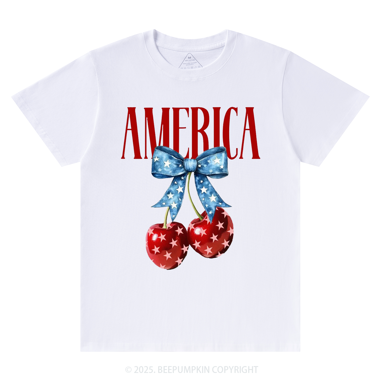 American Flag Cherry Mama T-Shirts