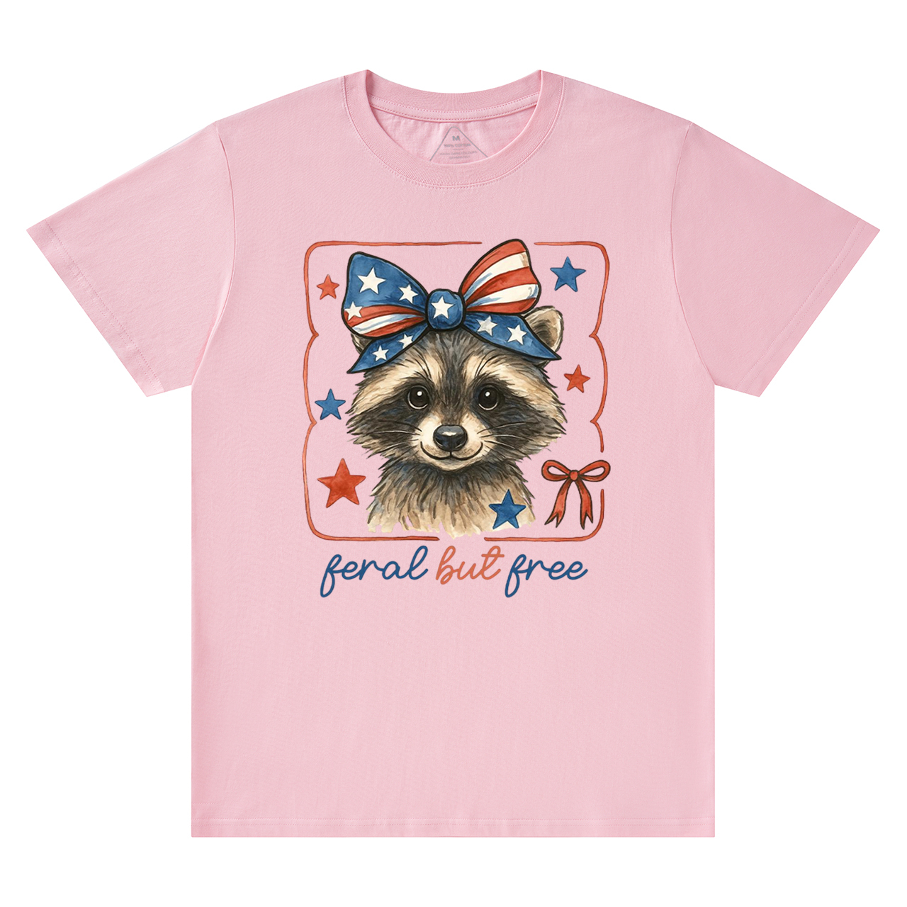 Feral But Free Raccoon Mama T-Shirts