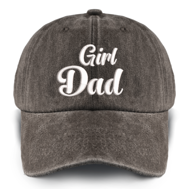 Personalized Girl & BoyDad Embroidered Baseball Cap
