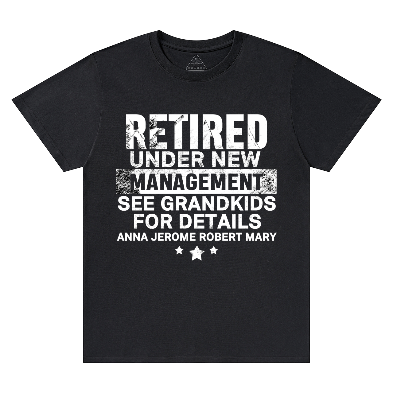 Personalized Grandpa With Grandkids Names Gift Shirt Beepumpkin Sale-Beepumpkin™