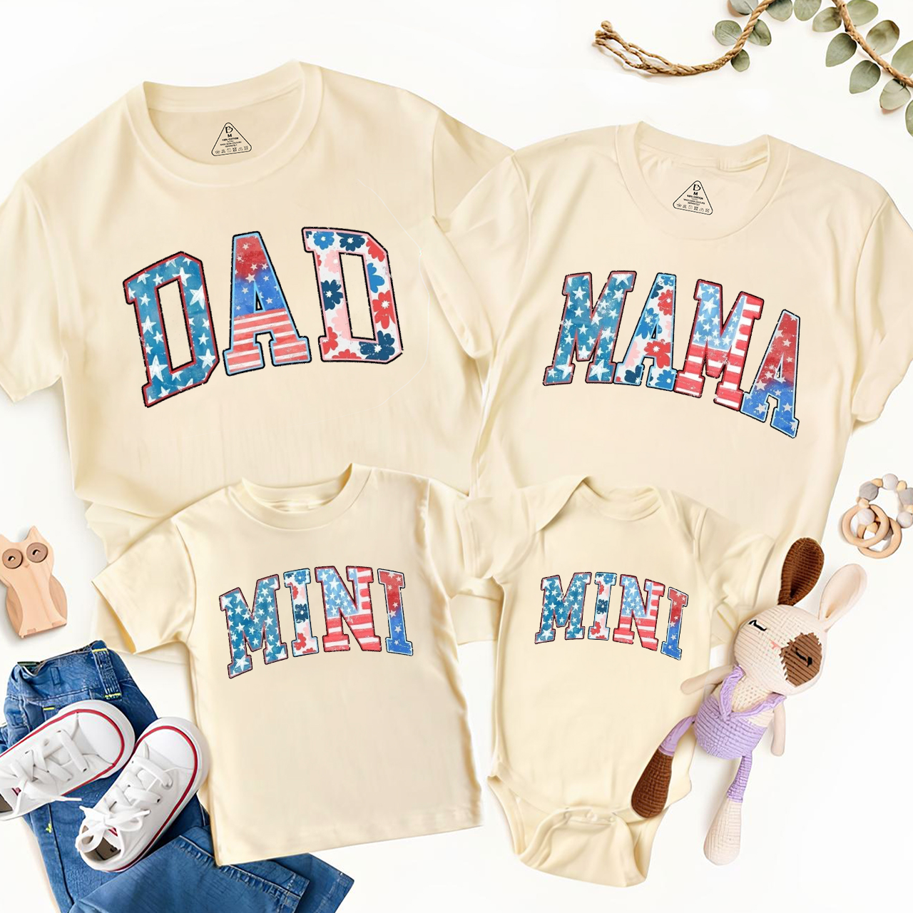 Personalized 4th Of July Family Matching Shirts