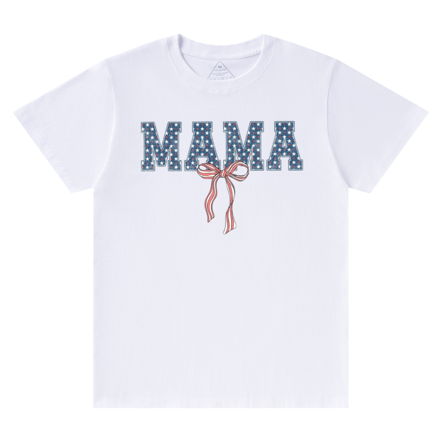 Coquette 4th of July Mama T-Shirts