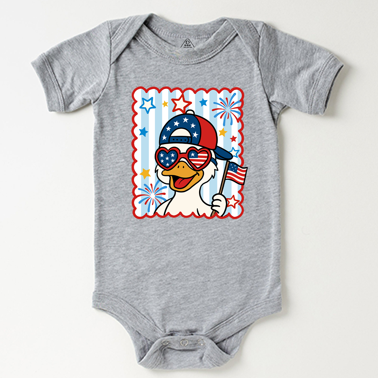 Patriotic Goose Bodysuit Beepumpkin
