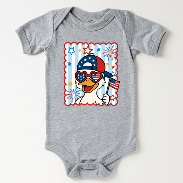 Patriotic Goose Bodysuit Beepumpkin