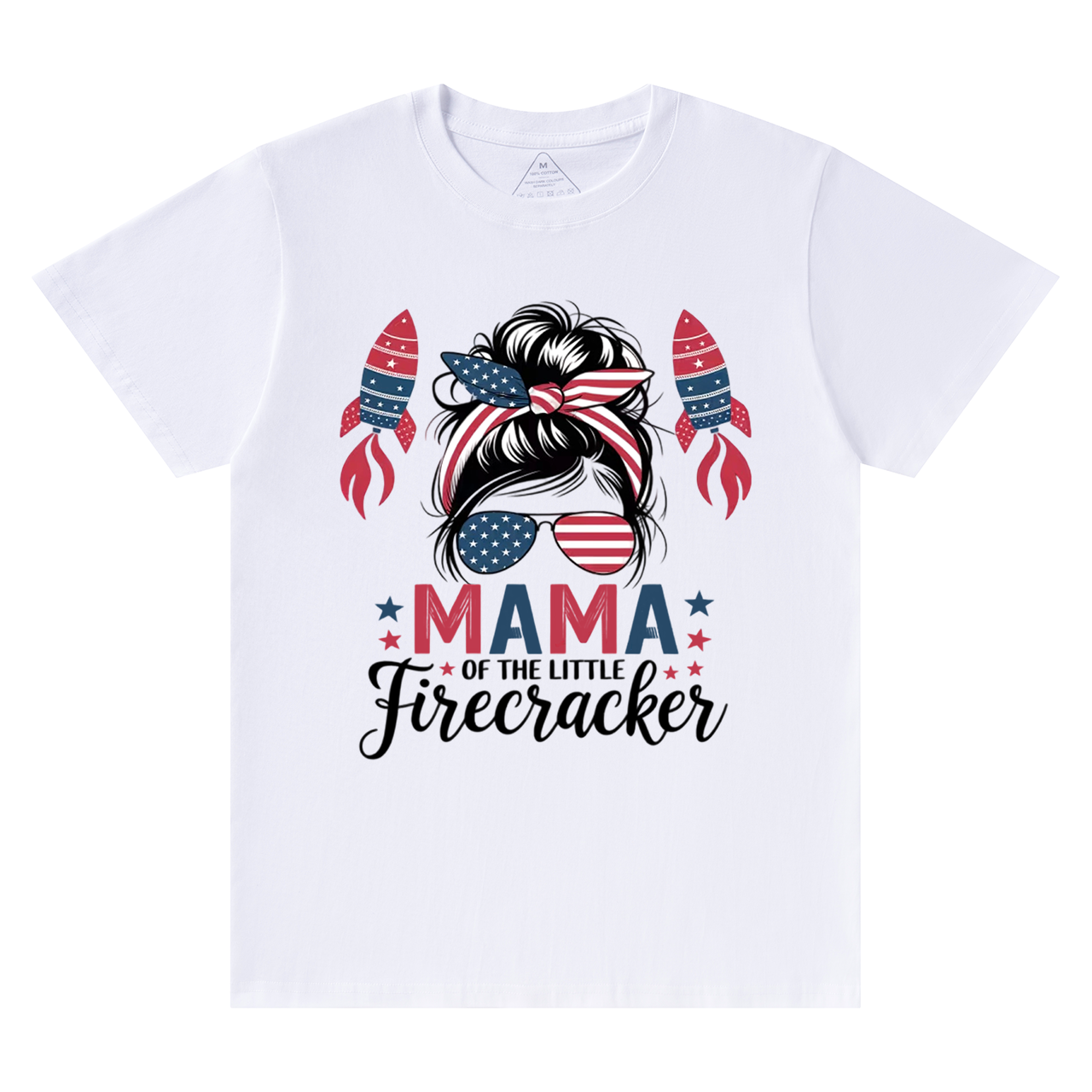 Little Firecracker 4th Of July Mama T-Shirts