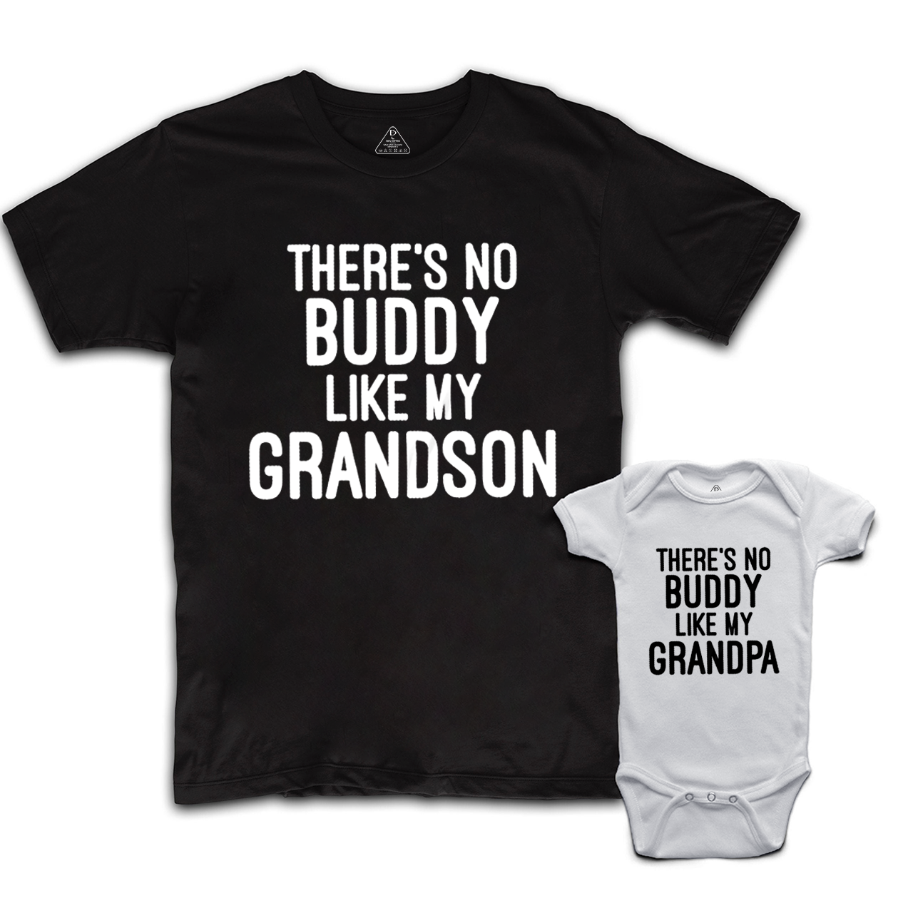 There's No Buddy Like My Grandpa Grandpa&Grandson Matching Shirts