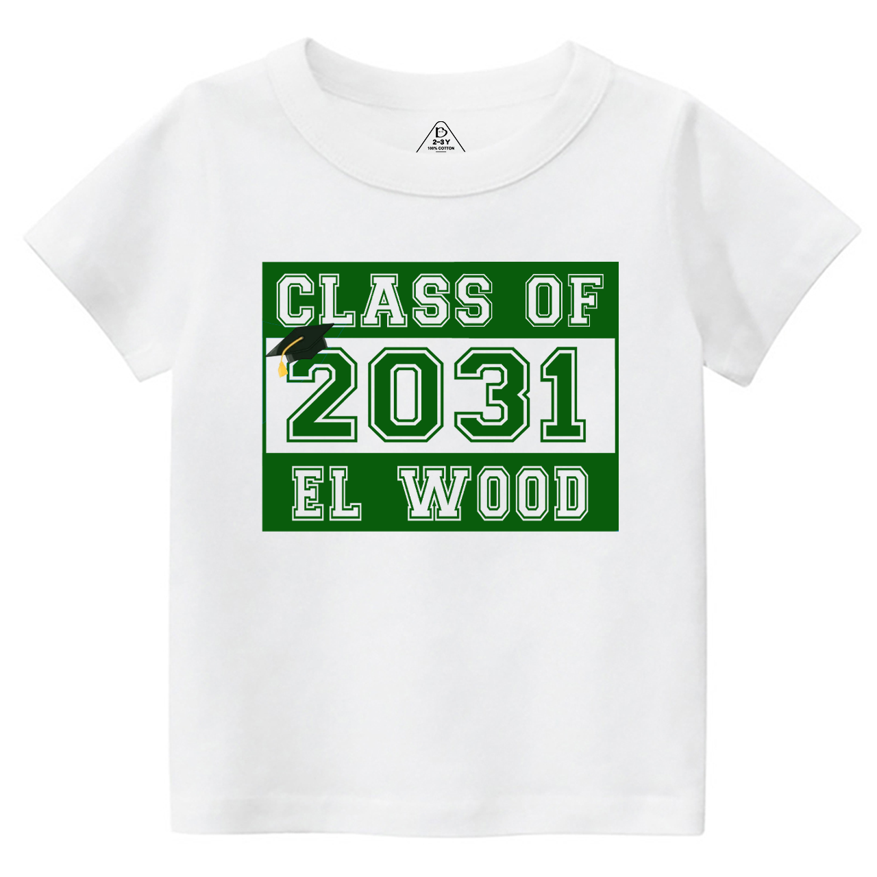 Personalized High School Graduation Class Toddler&Kids Tees