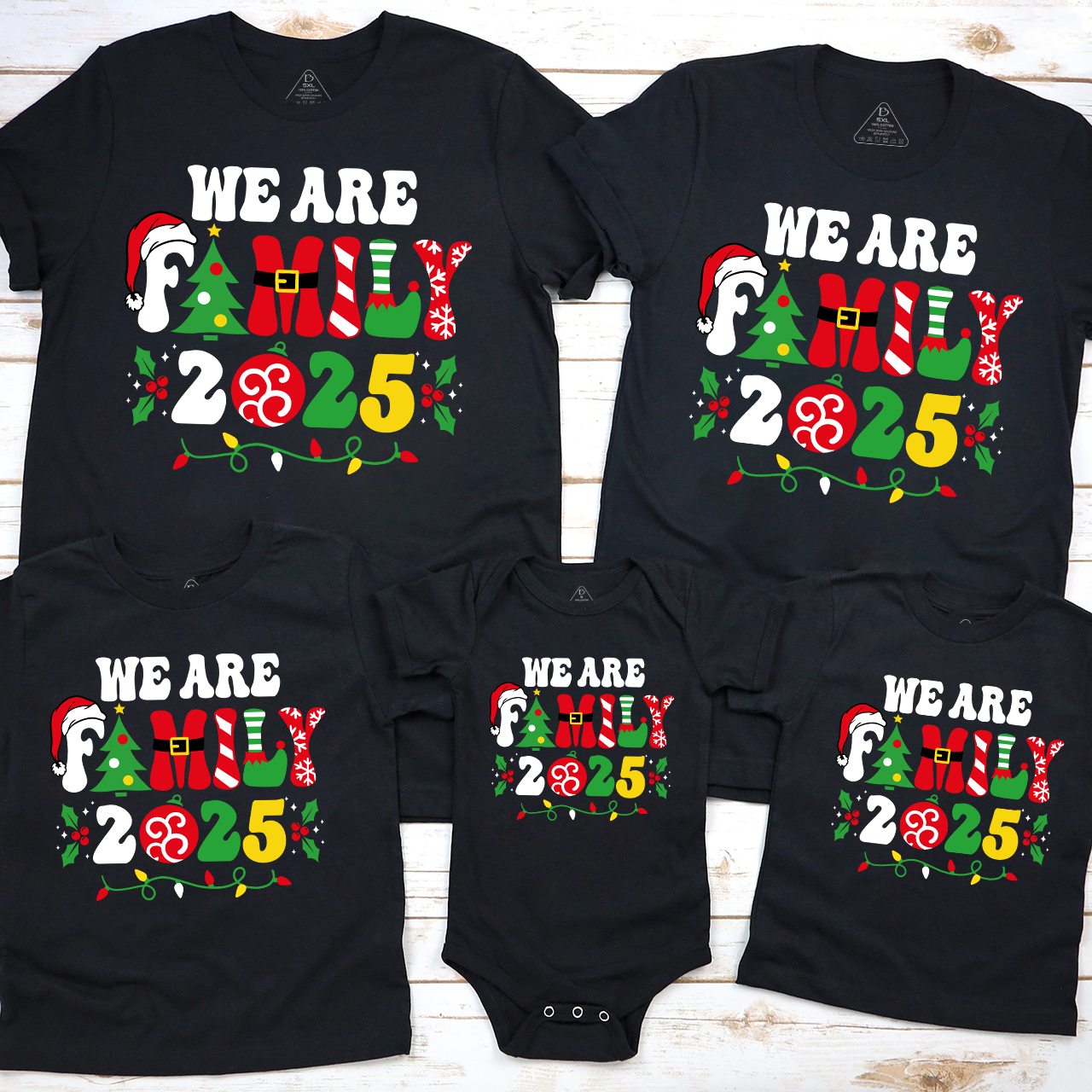 We Are Family Christmas Matching Shirts Beepumpkin