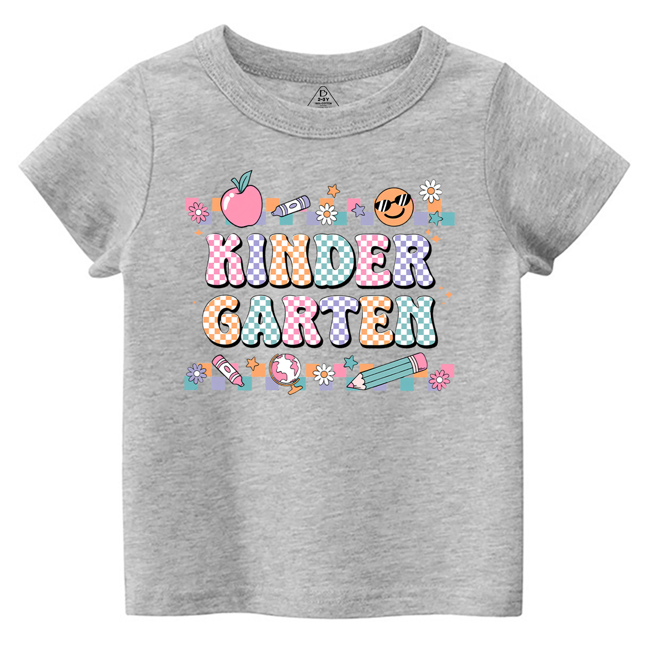 Personalized Lattice Grade Toddler&Kid's Tees Beepumpkin