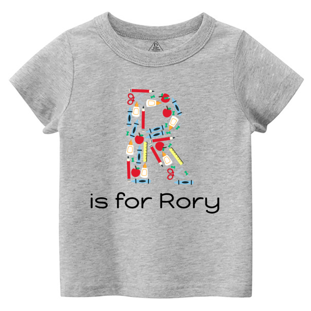 Alphabet Custom Pre-k For School Kids Shirts