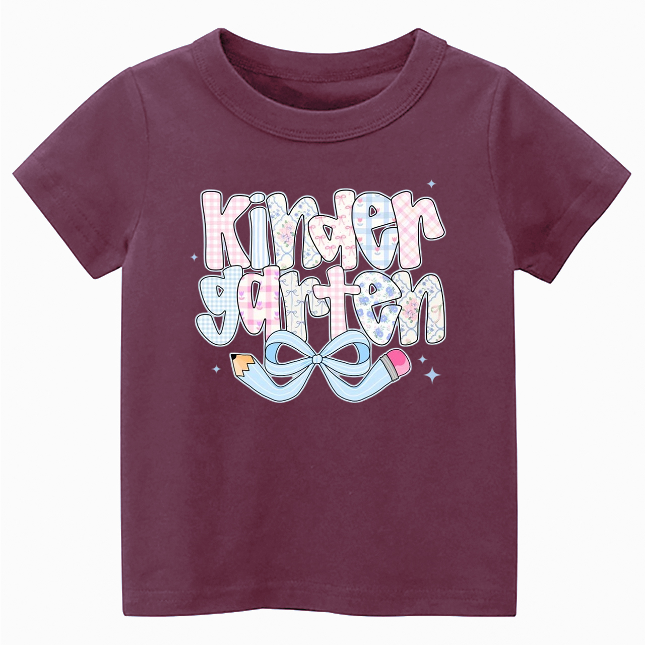 Personalized Pencil bow Grades Toddler&Kid's Tees Beepumpkin